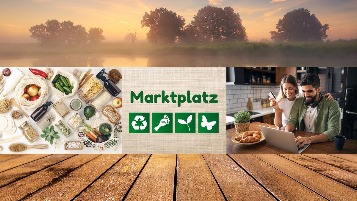 Marktplatz für nachhaltiges Einkaufen