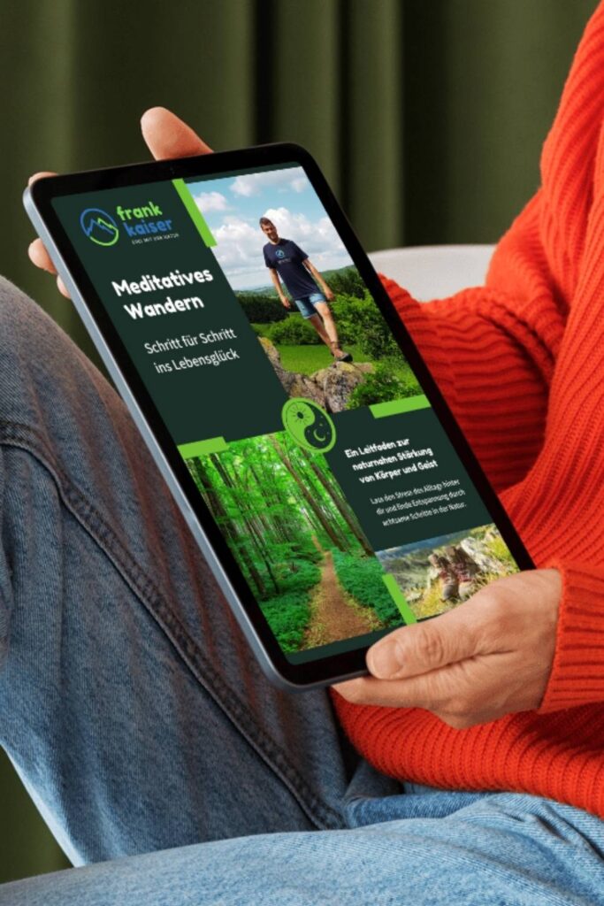 Präsentation des E-Books Meditatives Wandern